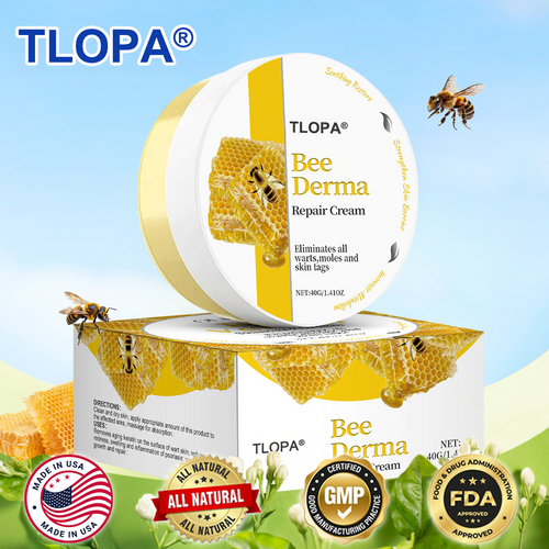 Made and Shipped from USA ✨ 𝗧𝗟𝗢𝗣𝗔® Bee Venom Skin Restoration Cream ⏰