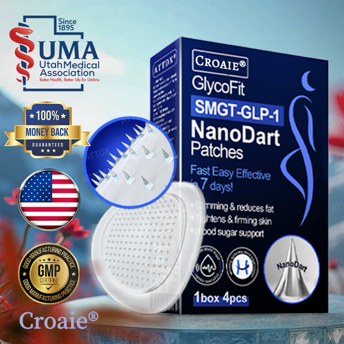 🔥[See results in 7 days🔥]Croaie® GlycoFit SMGT-GLP-1 NanoDart Patches