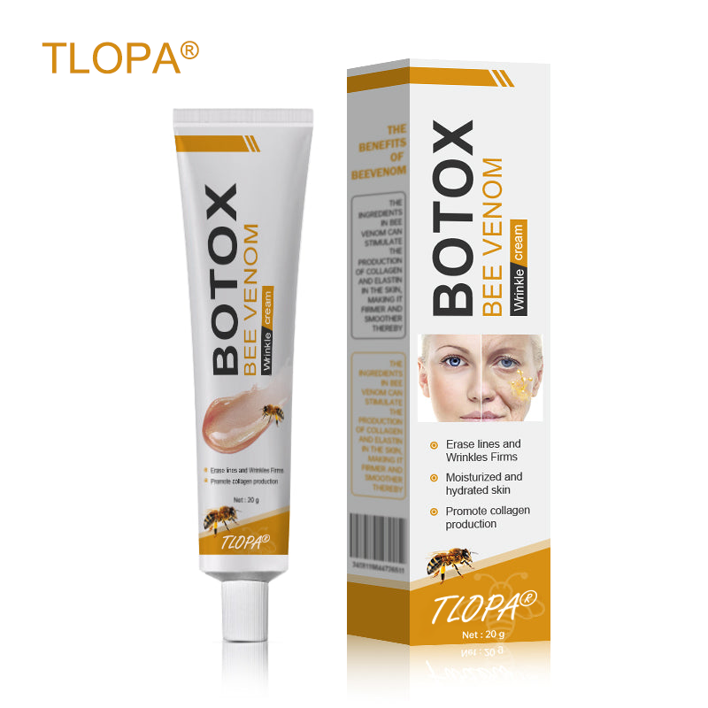 👨‍⚕️ Made and Shipped from USA✅ TLOPA® Botox Bee Venom Wrinkle Removal Cream- LAST DAY 80% OFF