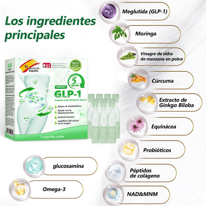 🇪🇸 Venta Oficial Directa 🥇🥇 𝐋𝐨𝒕𝐦𝐚𝙮® 𝐺𝐿𝑃-1  Ampolla oral multifuncional (𝐒ólo una vez al día, cambios visibles en 7 días) Para obesidad, salud cardiovascular, diabetes, apnea del sueño, salud intestinal, problemas articulares y más✨
