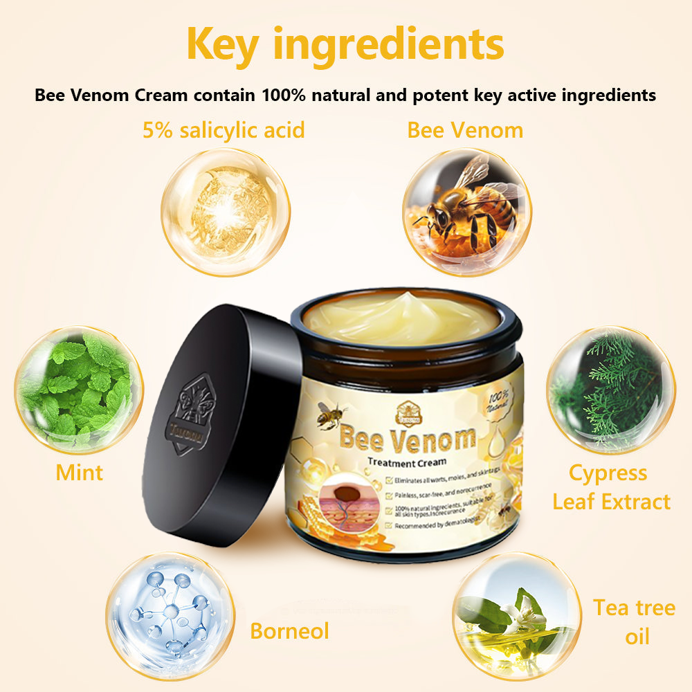𝗧𝗟𝗢𝗣𝗔® Bee Venom Skin Treatment Cream (FDA Approved👨‍⚕️)💖